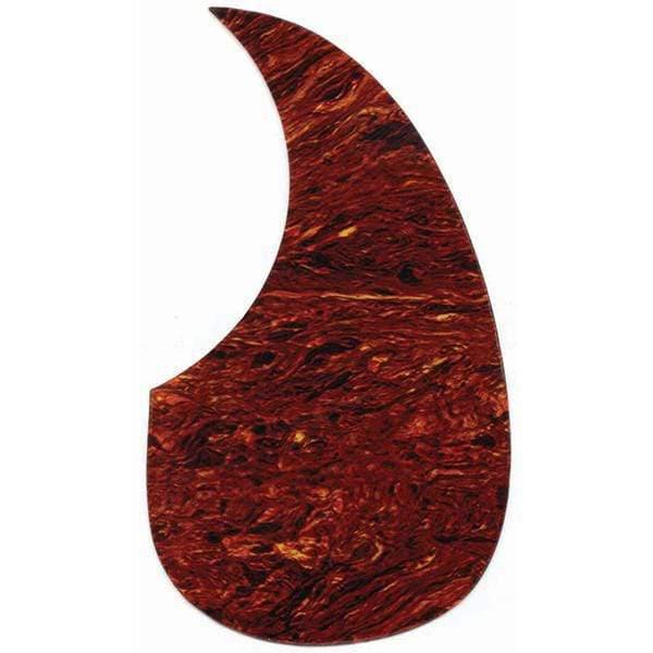 Teardrop Tortoiseshell Acoustic Guitar Scratch Plate-Ams-Infinite Music