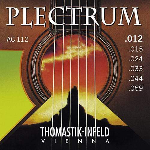 Thomastik AC112 Plectrum Bronze Acoustic Guitar Strings Medium Light 12-59-Thomastik-Infinite Music