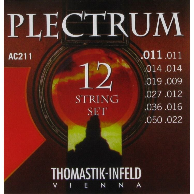 Thomastik AC211 Plectrum 12 String Guitar String Set- Light-Thomastik-Infinite Music