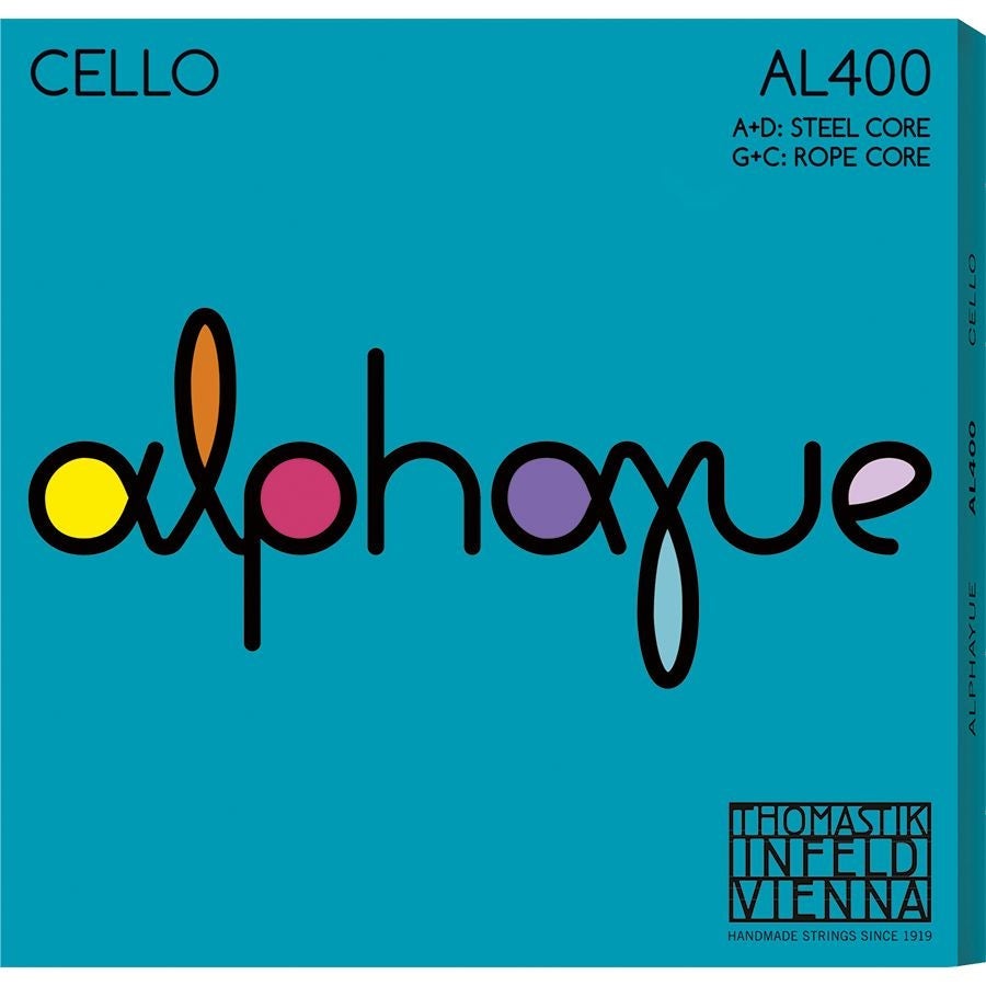 Thomastik AL400 Alphayue 3/4 Cello String Set-Thomastik-Infinite Music