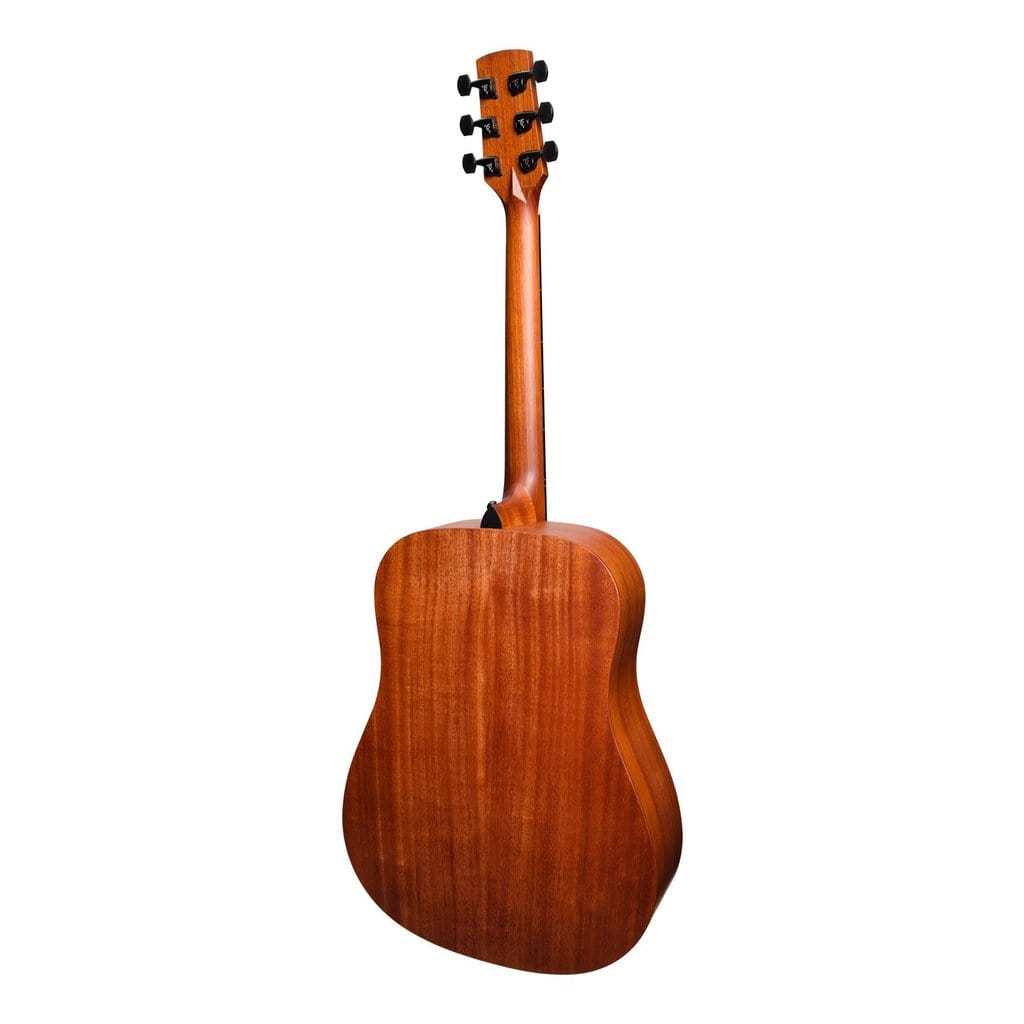 Timberidge 'Messenger Series' All Solid Mahogany Acoustic-Electric Dreadnought Guitar - Natural Satin-Shake It Up Music-Infinite Music