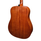 Timberidge 'Messenger Series' All Solid Mahogany Acoustic-Electric Dreadnought Guitar - Natural Satin-Shake It Up Music-Infinite Music