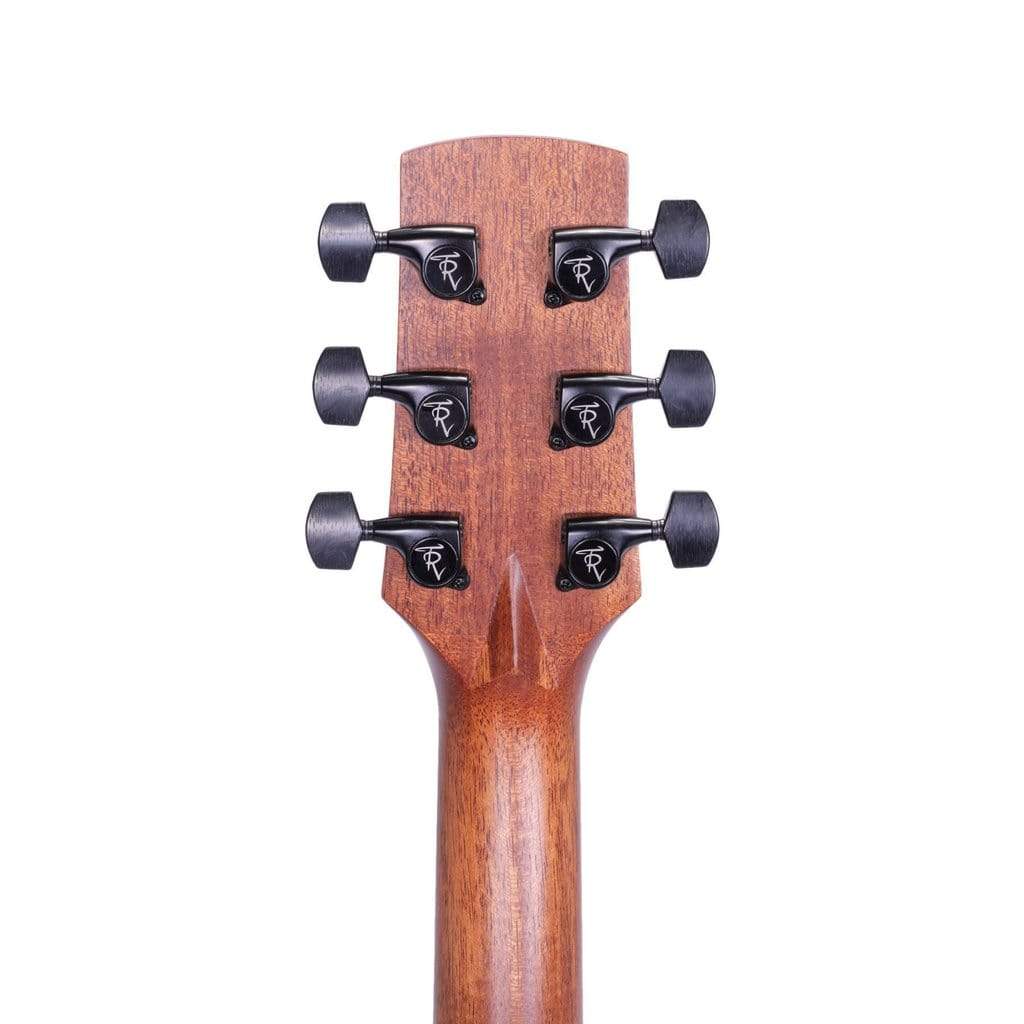 Timberidge 'Messenger Series' Mahogany Solid Top & Body Acoustic-Electric Dreadnought Cutaway Guitar - Natural Satin-Timberidge-Infinite Music