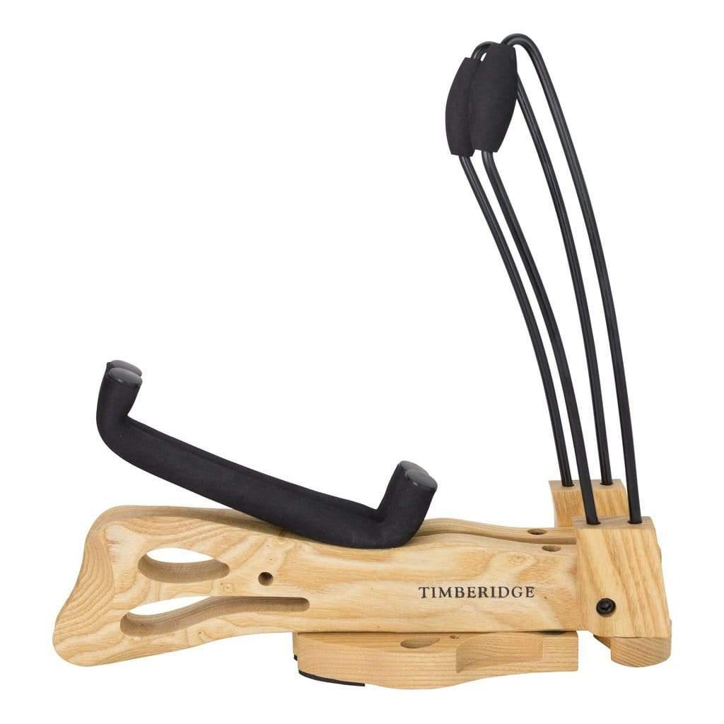 Timberidge "Woodie" Acoustic Guitar Stand - Natural-Fretz-Infinite Music
