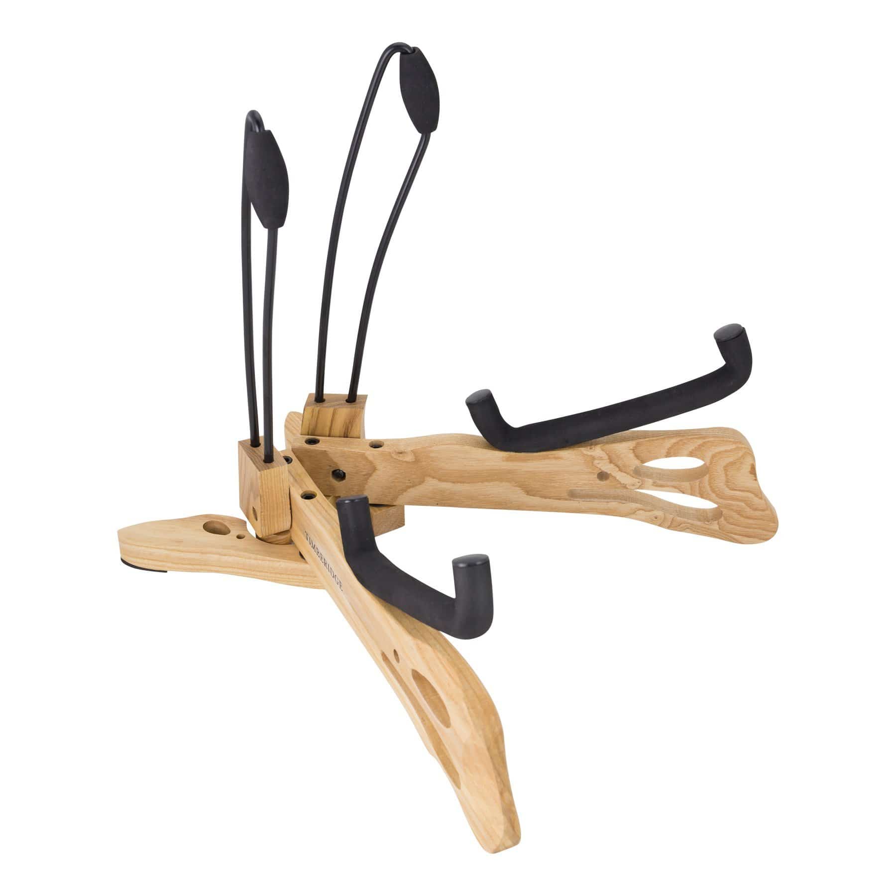 Timberidge "Woodie" Acoustic Guitar Stand - Natural-Fretz-Infinite Music