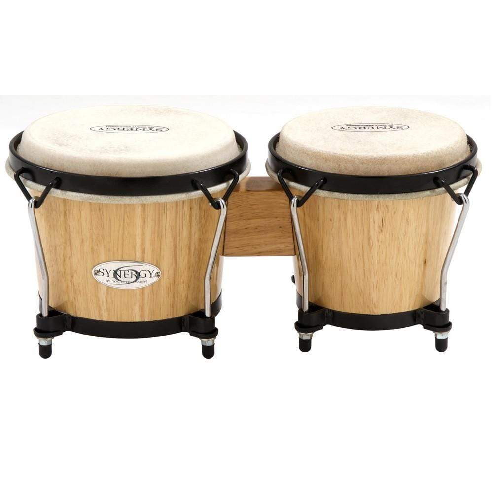 Toca 2100N Synergy Wood Bongos Natural-Toca-Infinite Music