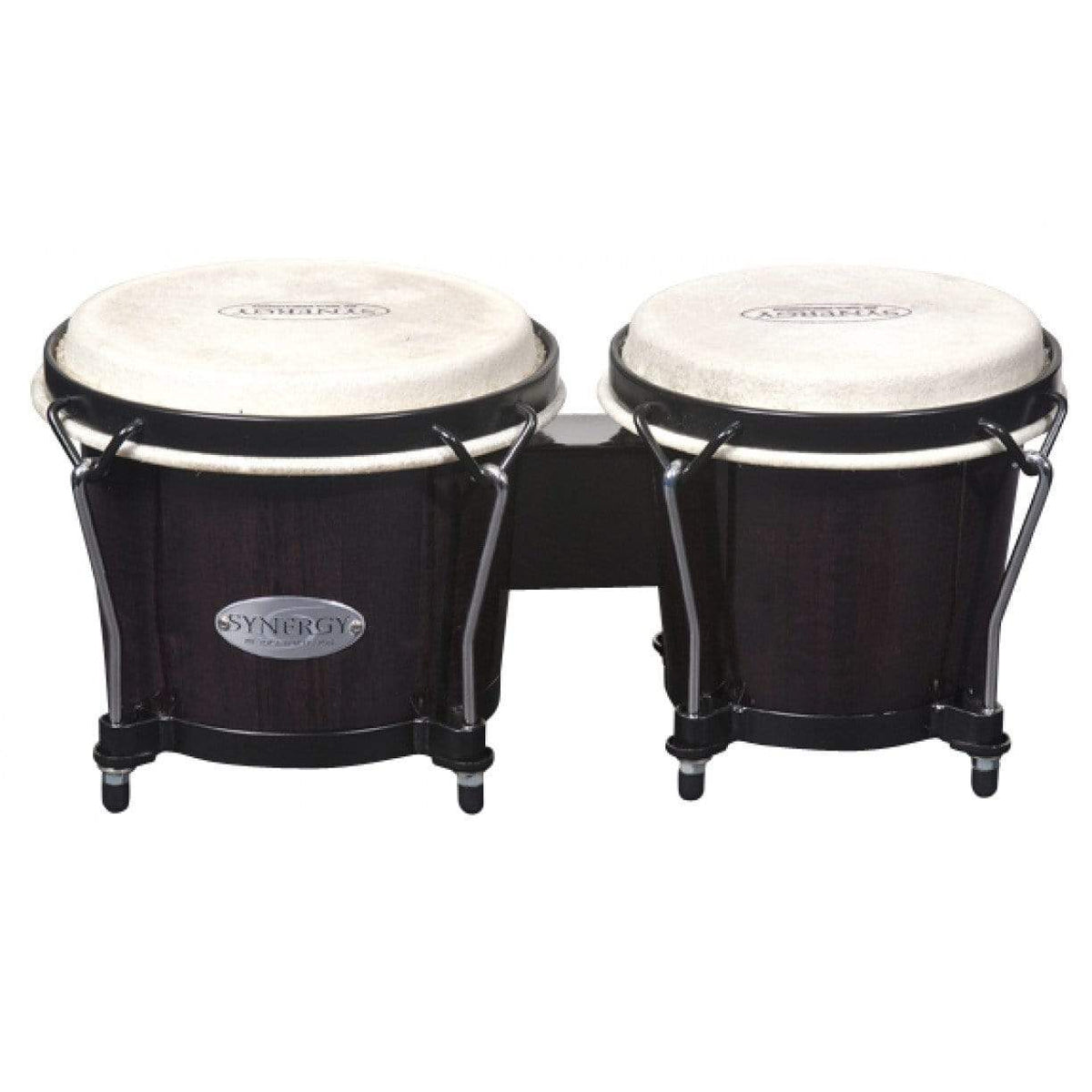 Toca 2100TB Synergy Wood Bongos - Transparent Black-Toca-Infinite Music