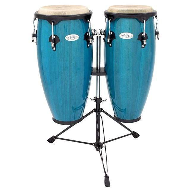 Toca 2300BB 10"&11" Synergy Bahama Blue Conga Set-Toca-Infinite Music