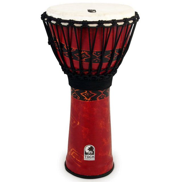Toca Freestyle 2 Series 12" Djembe - Bali Red-Toca-Infinite Music
