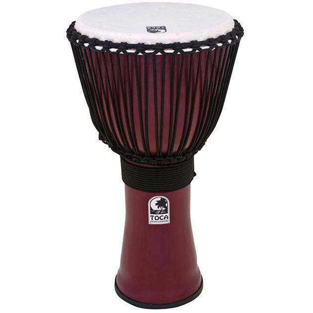 Toca Freestyle 2 Series 14" Red Djembe-Toca-Infinite Music