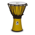 Toca Freestyle Colorsound 7” Djembe - Metallic Yellow-Toca-Infinite Music