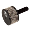 Toca Large Cabasa - Black with Nickel-plated Beads-Toca-Infinite Music