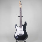 Tokai 'Legacy Series' ST-Style Left Hand Electric Guitar - Black-Tokai-Infinite Music