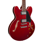 Tokai Traditional Series ES-78 ES-Style Hollow Body Electric Guitar - See Through Red-Tokai-Infinite Music
