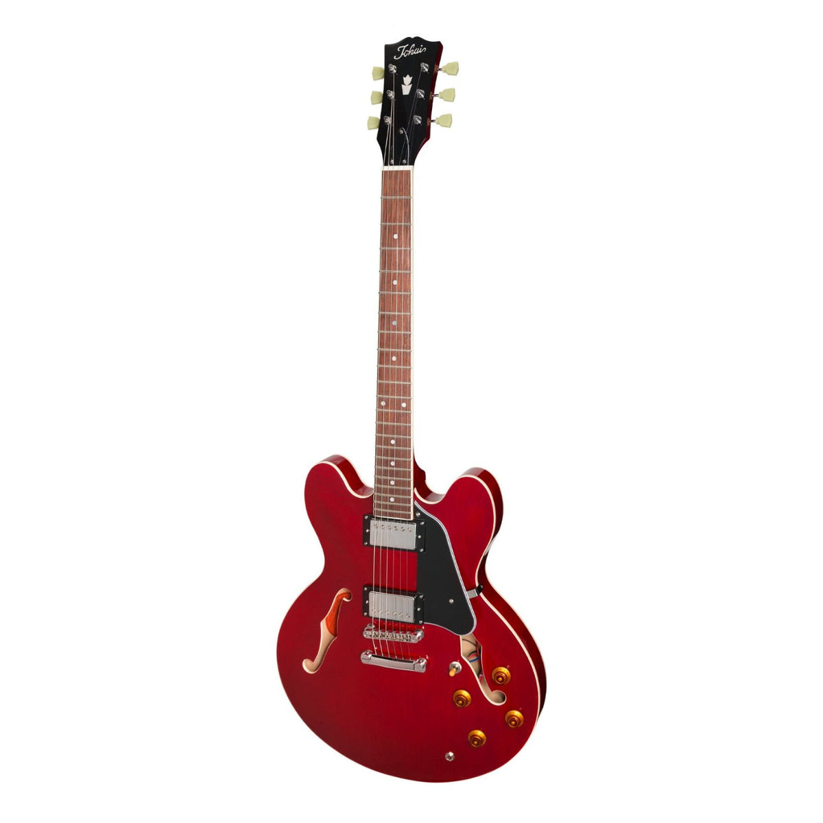 Tokai Traditional Series ES-78 ES-Style Hollow Body Electric Guitar - See Through Red-Tokai-Infinite Music