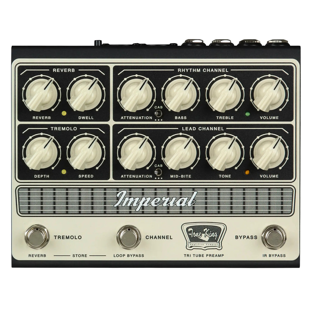 Tone King Imperial MKII Tri-Tube Preamp Pedal-Tone King-Infinite Music