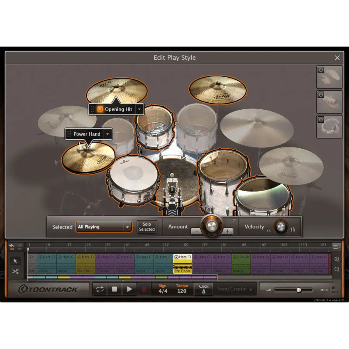 Drummer Software Toontrack EZDrummer 2 Virtual Drum Production Software (Download ...