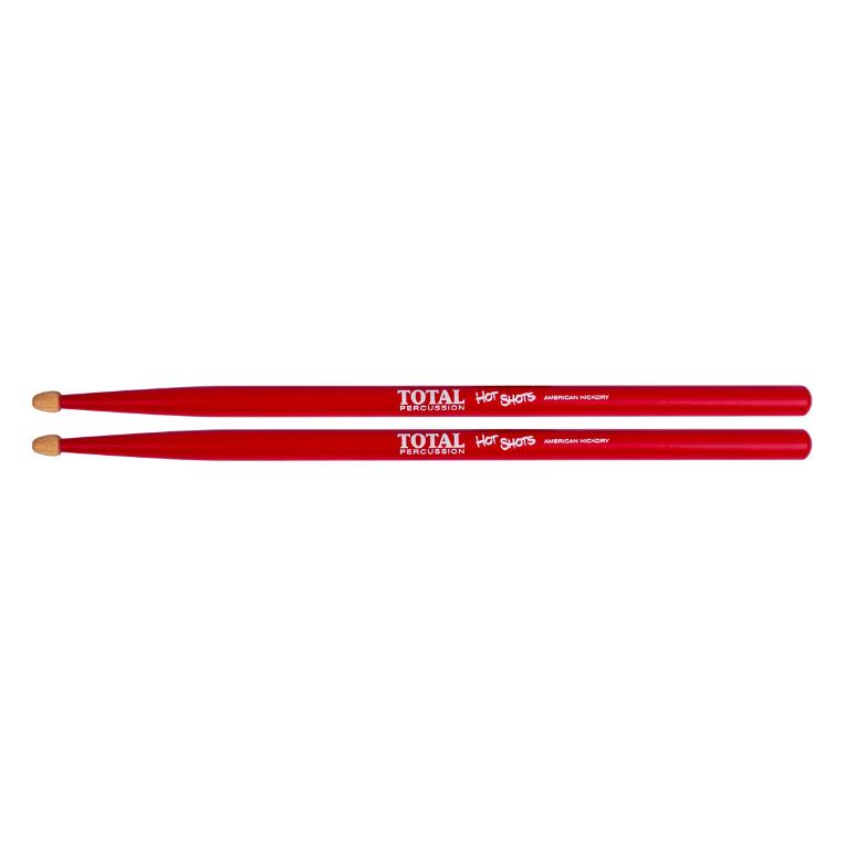 Total Percussion Hot Shots Junior Drum Sticks - Red-Total Percussion-Infinite Music