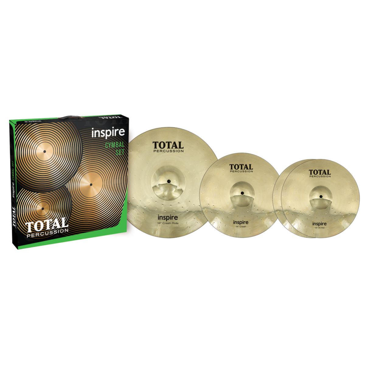 Total Percussion TPI45 Inspire Cymbal Set-Total Percussion-Infinite Music