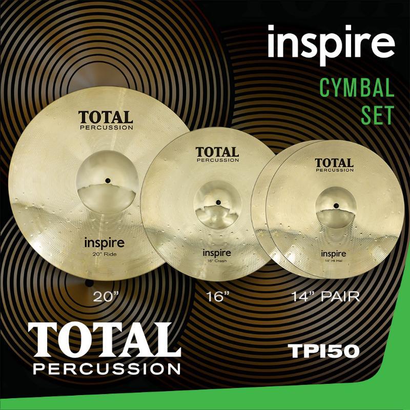 Total Percussion TPI50 Inspire Cymbal Set-Total Percussion-Infinite Music