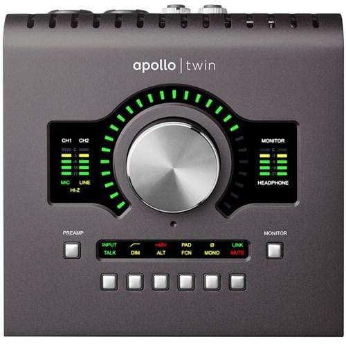 Universal Audio Apollo Twin 2 Duo Thunderbolt 2 Interface w/ Unison Preamps & UAD2 Processing-Universal Audio (UAD)-Infinite Music