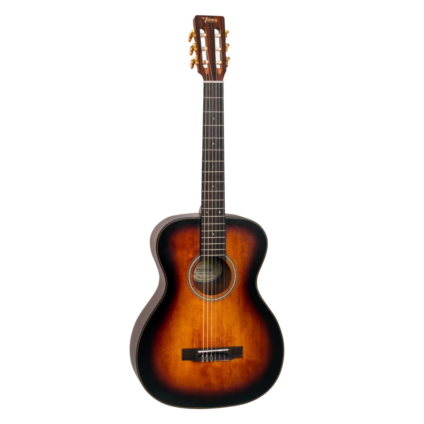 Valencia 430 Series 4/4 Classical Guitar - Sunburst-Valencia-Infinite Music