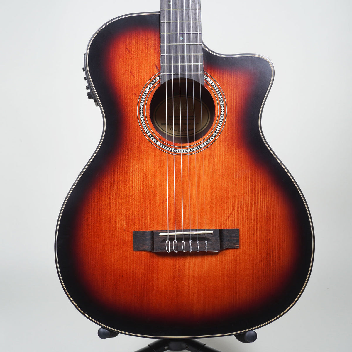 Valencia 430 Series 4/4 Classical Guitar with Pickup - Sunburst-Valencia-Infinite Music