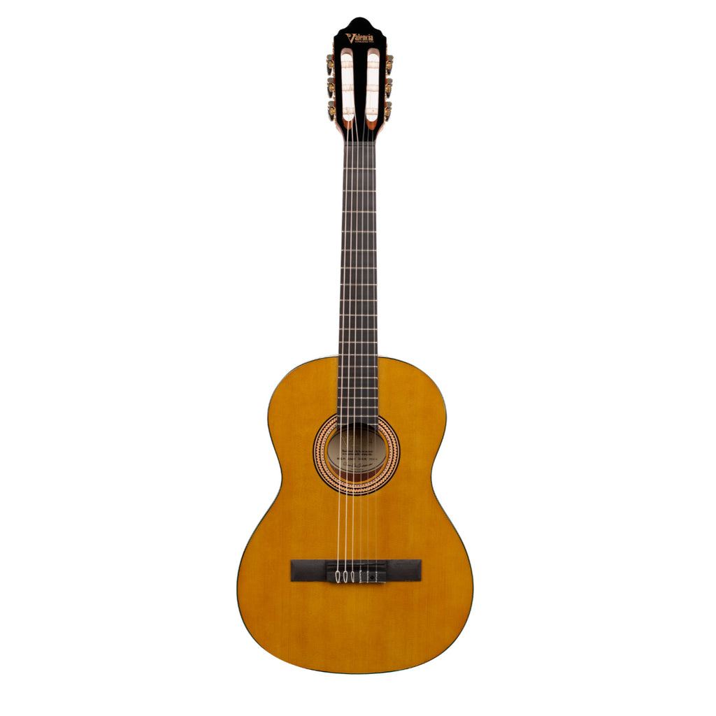 Valencia VC263H 3⁄4 Size Classical Guitar – Hybrid – Antique Natural Gloss-Valencia-Infinite Music