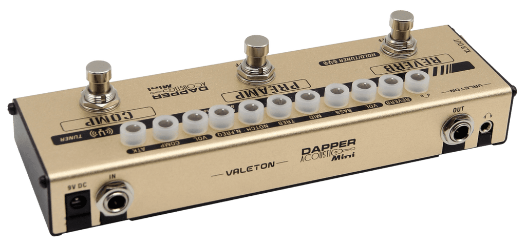 Valeton Dapper MES-4 Acoustic Mini Effects Strip-Valeton-Infinite Music