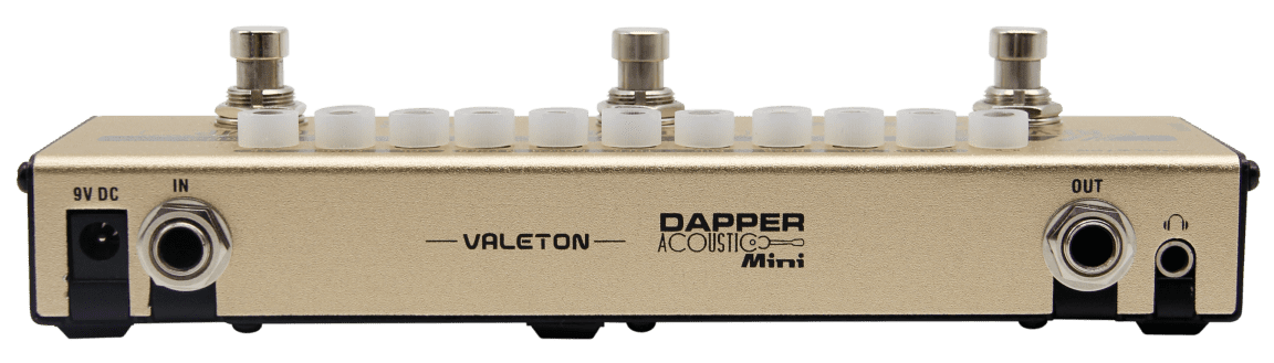 Valeton Dapper MES-4 Acoustic Mini Effects Strip-Valeton-Infinite Music