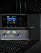 Valeton GP-150 Guitar Multi-FX Processor & IR Loader Pedal (In built rechargeable battery)-Valeton-Infinite Music