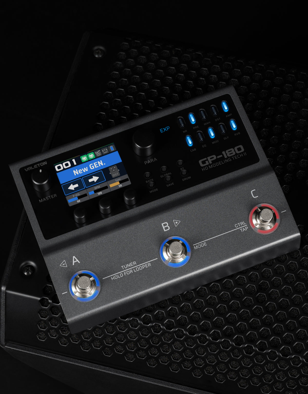 Valeton GP-180 Guitar Multi-FX Processor Pedal-Valeton-Infinite Music