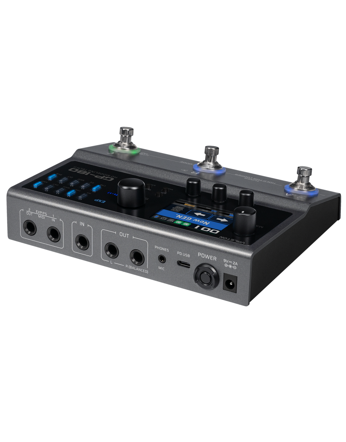 Valeton GP-180 Guitar Multi-FX Processor Pedal-Valeton-Infinite Music
