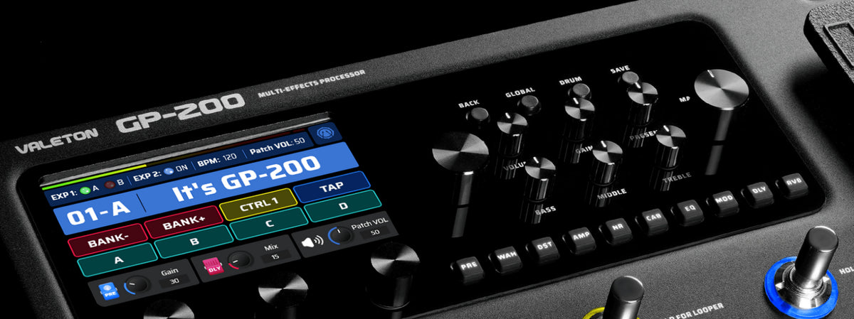 Valeton GP-200 Guitar Multi-FX Processor Pedal-Valeton-Infinite Music