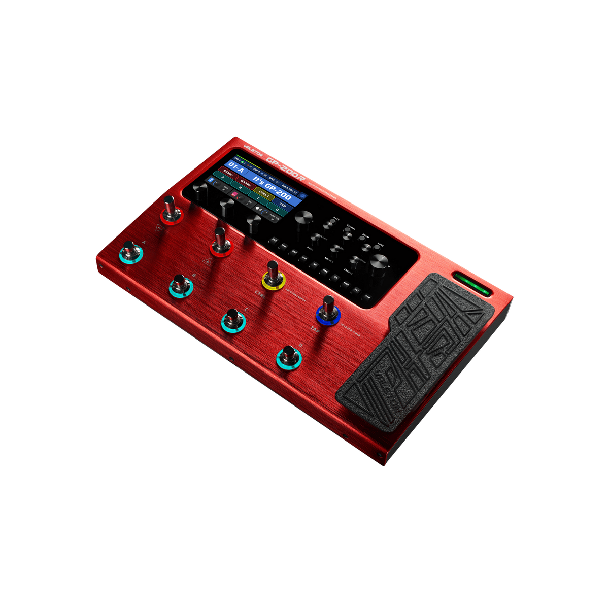 Valeton GP-200R Guitar Multi-FX Processor Pedal - Red-Valeton-Infinite Music