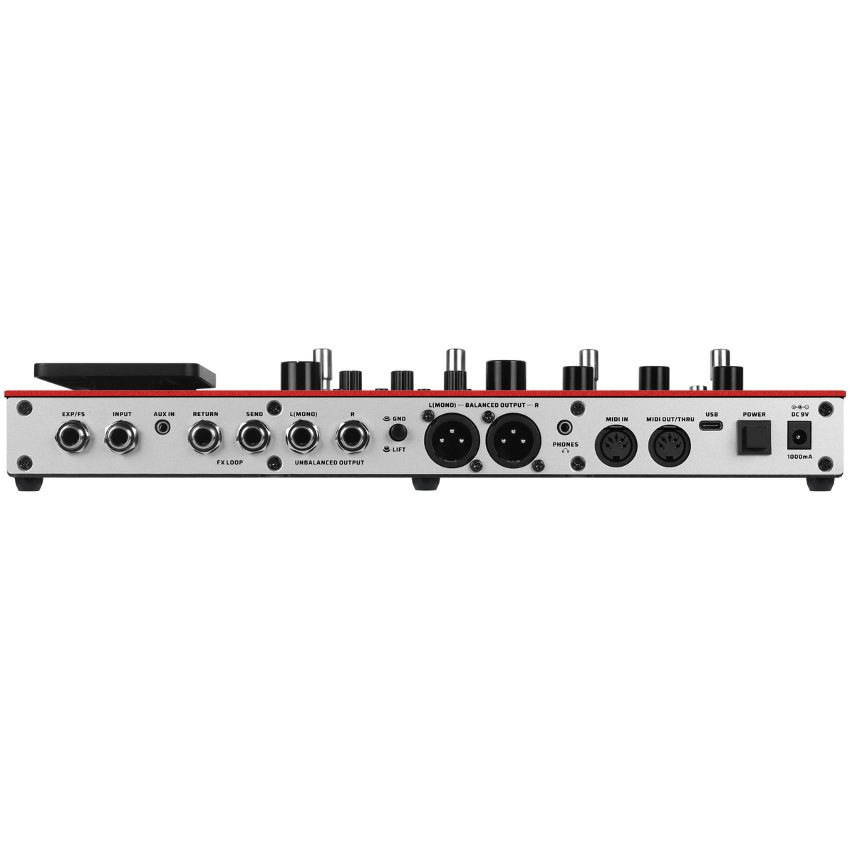 Valeton GP-200R Guitar Multi-FX Processor Pedal - Red-Valeton-Infinite Music