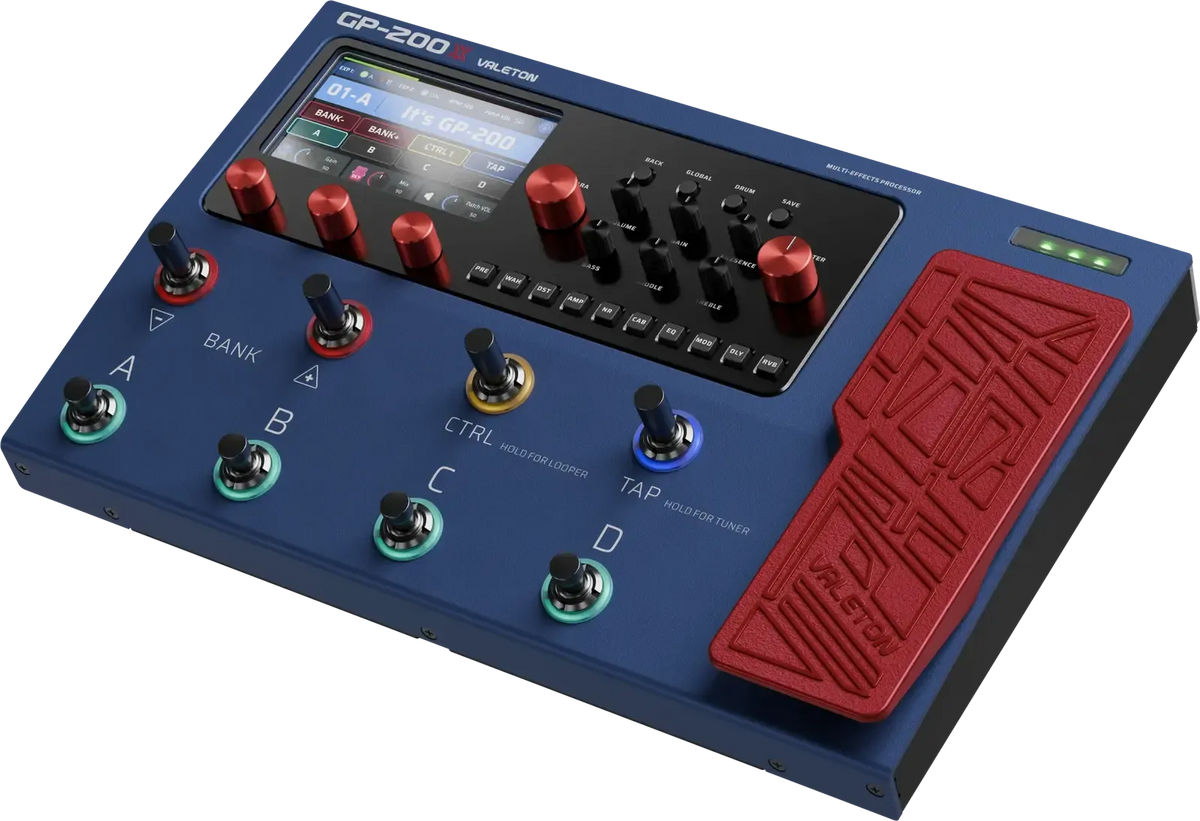 Valeton GP-200X 10th Anniversary Guitar Multi-FX Processor Pedal-Valeton-Infinite Music