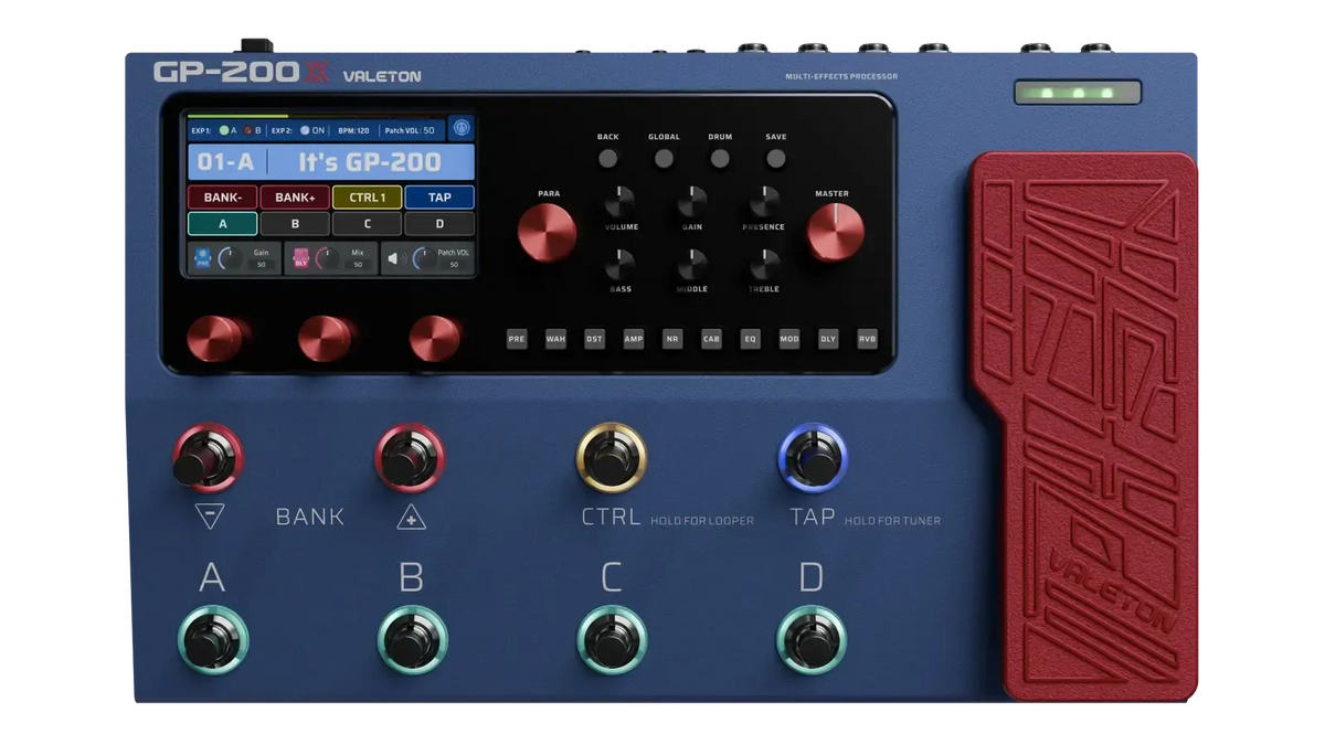 Valeton GP-200X 10th Anniversary Guitar Multi-FX Processor Pedal-Valeton-Infinite Music
