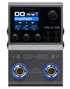 Valeton GP-50 Multi-Effects Processor- SnapTone & IR Loader Pedal (In built rechargeable battery)-Valeton-Infinite Music