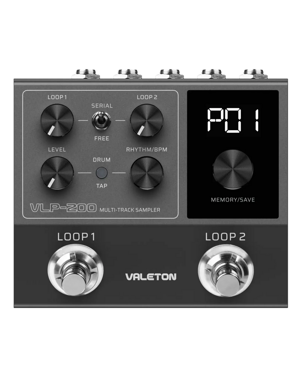 Valeton VLP-200 Dual Channel Stereo Looper Pedal-Valeton-Infinite Music