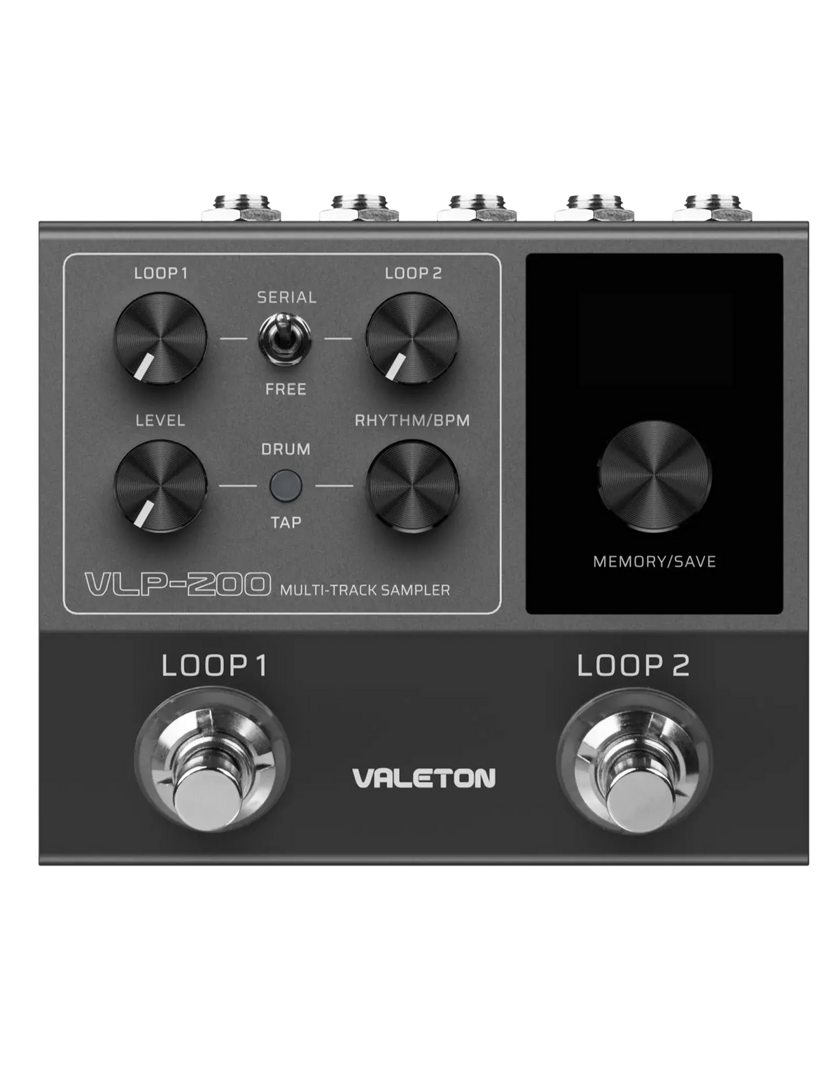 Valeton VLP-200 Dual Channel Stereo Looper Pedal-Valeton-Infinite Music