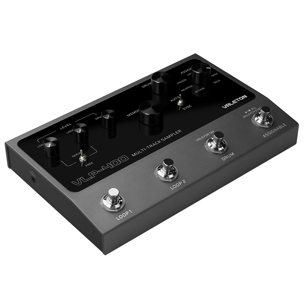 Valeton VLP-400 Dual Channel 4 Button Stereo Looper Pedal-Valeton-Infinite Music
