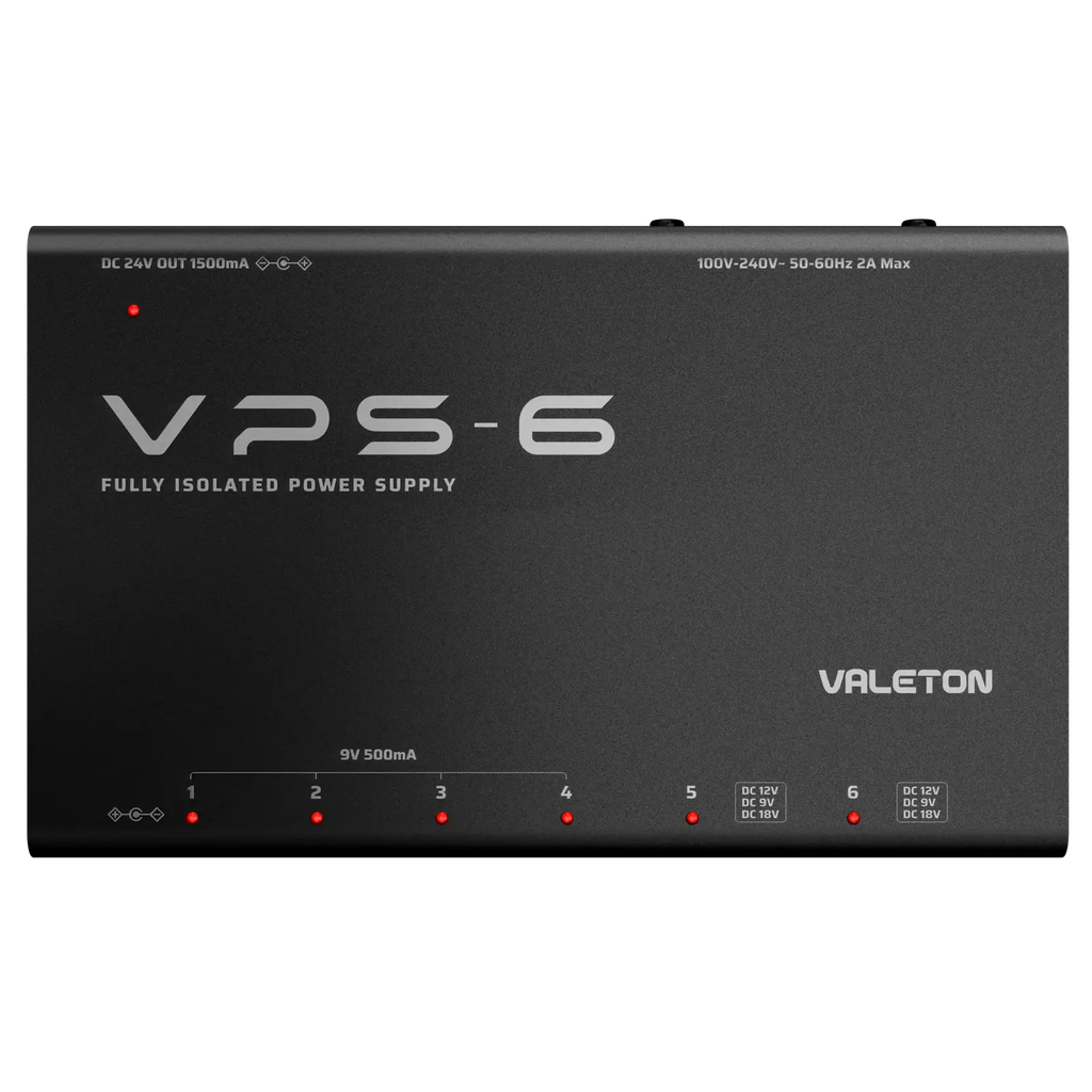 Valeton VPS-6 Fully Isolated Multi Power Supply-Valeton-Infinite Music