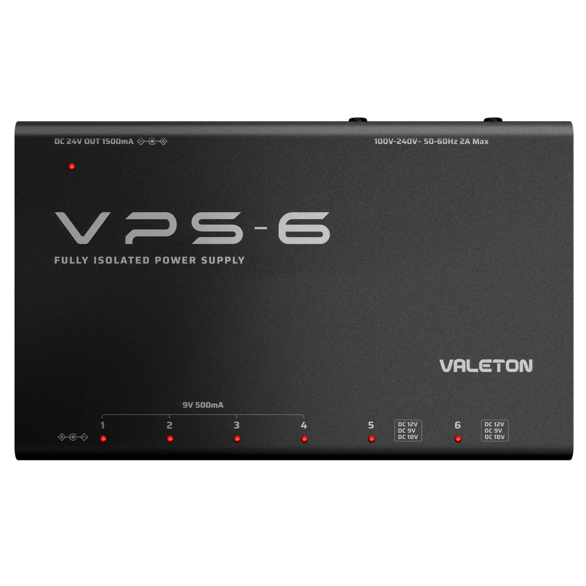 Valeton VPS-6 Fully Isolated Multi Power Supply-Valeton-Infinite Music