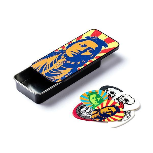 Van Hammersfeld Indian Guitar Pick Tin - (6)-Dunlop-Infinite Music
