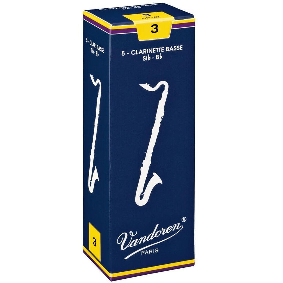Vandoren Traditional Bass Clarinet Reeds - Box of 5-Vandoren-Infinite Music