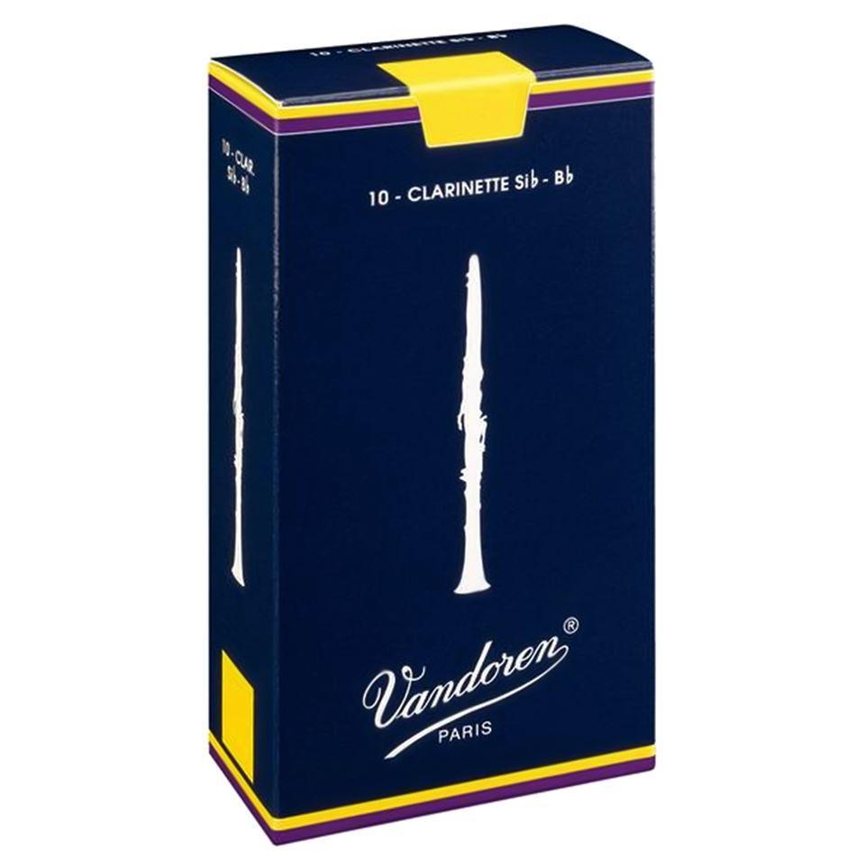 Vandoren Traditional Bb Clarinet Reeds - Box of 10-Vandoren-Infinite Music