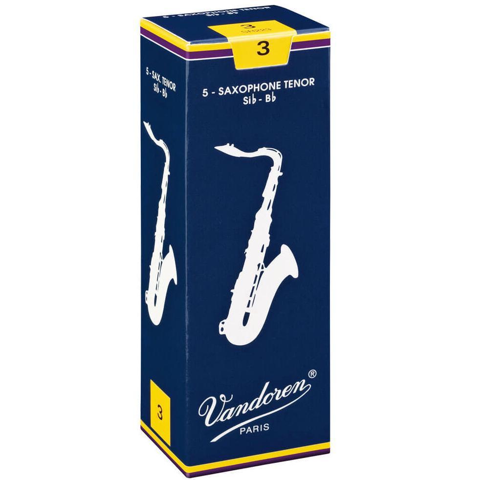 Vandoren Traditional Tenor Saxophone Reeds - Box of 5-Vandoren-Infinite Music