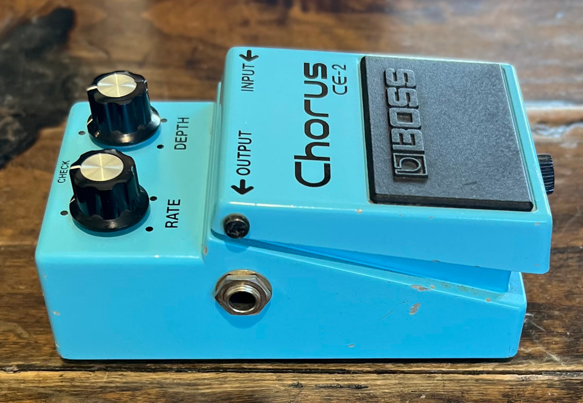 Vintage Boss CE-2 Chorus Pedal- Japan - Jan 1986 - Green Label ( NO BOX) ( Pre Owned )-Boss-Infinite Music