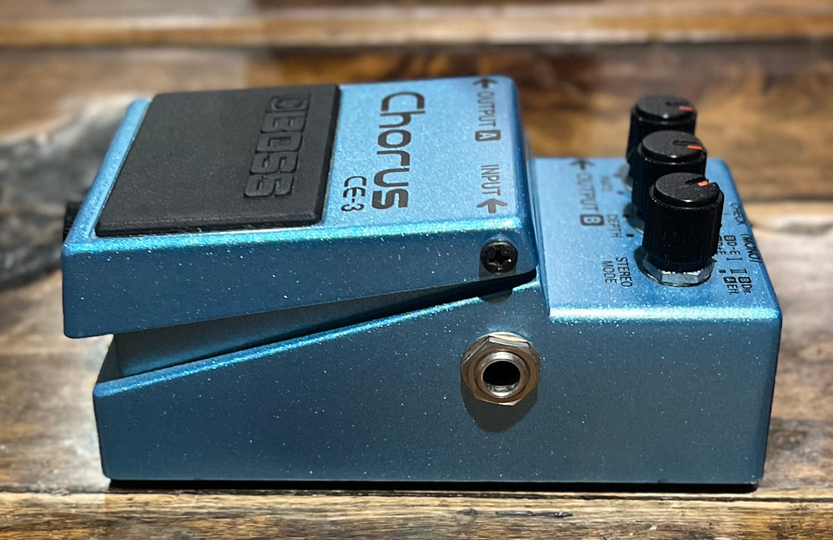 Vintage Boss CE-3 Chorus Pedal- Japan - November 1984 - Green Label ( NO BOX) ( Pre Owned )-Boss-Infinite Music